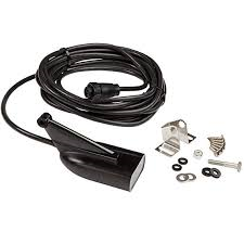 Hdi hæktransducer 83/200 & 455/800hz sort 9-p Blå Lowrance-1