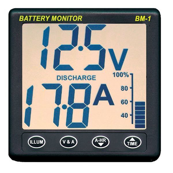 Nasa Clippe batteri monitor 12 V-1