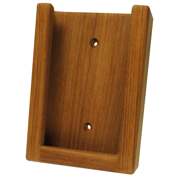 Roca teak iphone/mobilholder 7,8x2,5x10,7cm-1