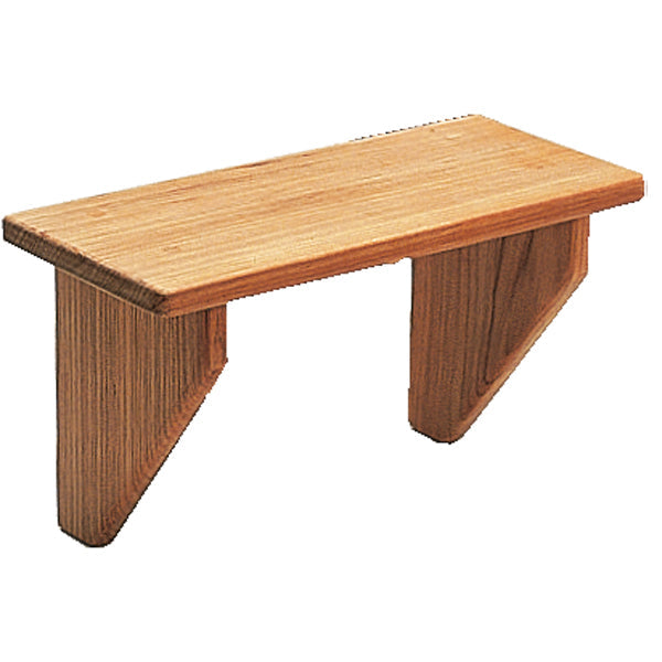 Roca trappetrin teak 31,5x14x18cm-1