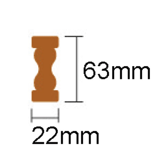 Roca hyldekant L198cm-2