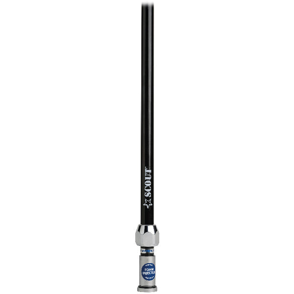 Scout Quick VHF sort antenne 1,5m, 5m kabel & FME han/PL259-1