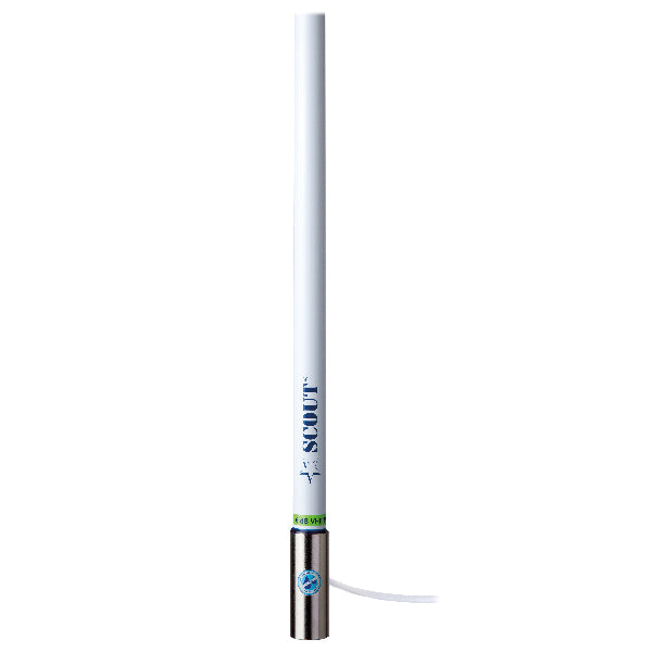 Scout KS-43 VHF antenne 2,4 meter med 6 meter kabel og stik-2