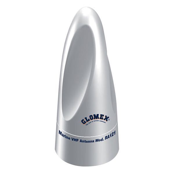 Glomex RA121 VHF antenne low profile med kabel, beslag & sti-1