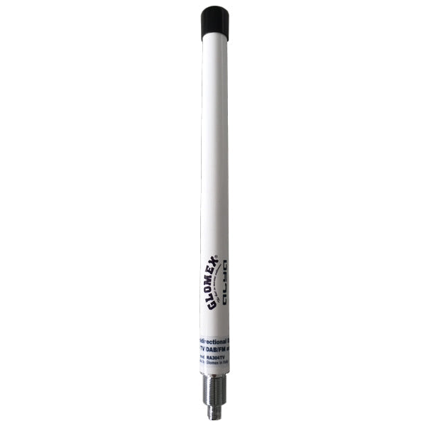 Glomex ALYA TV/FM/DAB 25cm antenne med kabel og connector-1