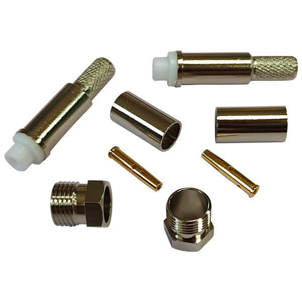1852 FME hun stik til 6mm kabel RG58, crimpning, 2-pak-1
