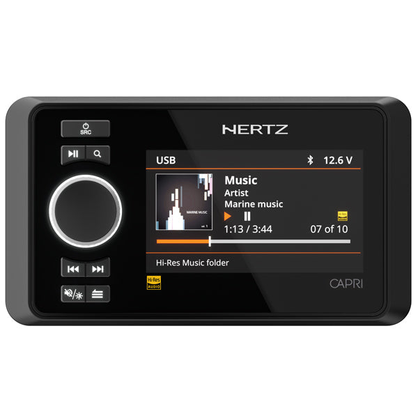 Hertz CAPRI H100 DAB+ - DIG. MEDIA MODTAGER + HMB DAB+-1