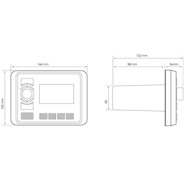 Hertz HMR 20 DAB+ - DIGITAL MEDIA MODTAGER + HMB DAB+-2