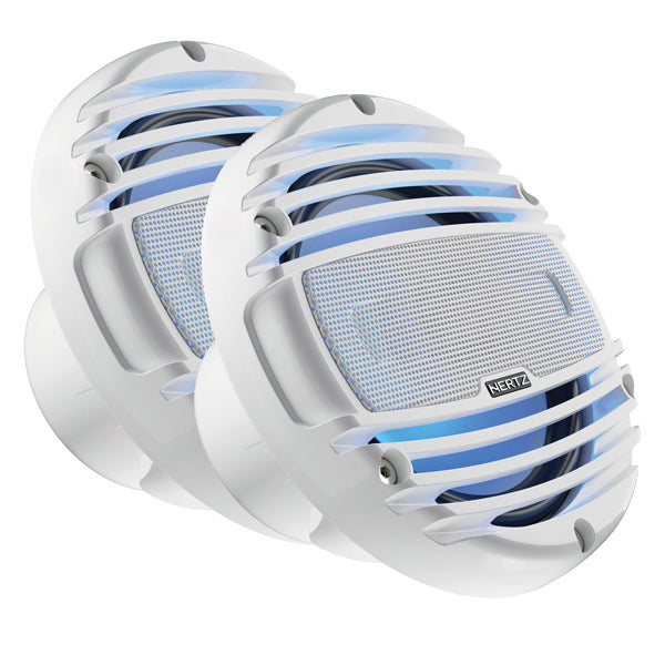 Hertz HMX 6.5-LD-TW- 6.5" 4Ohm MARINE HØJTTALER, hvid RGB-1