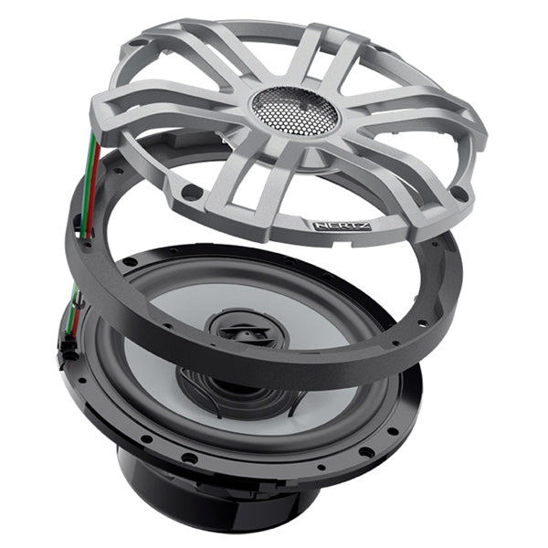 Hertz HEX 6.5 S-LD-G - 6.5" - 4Ohm mARINE HØJT. SPORT GR.RGB-6