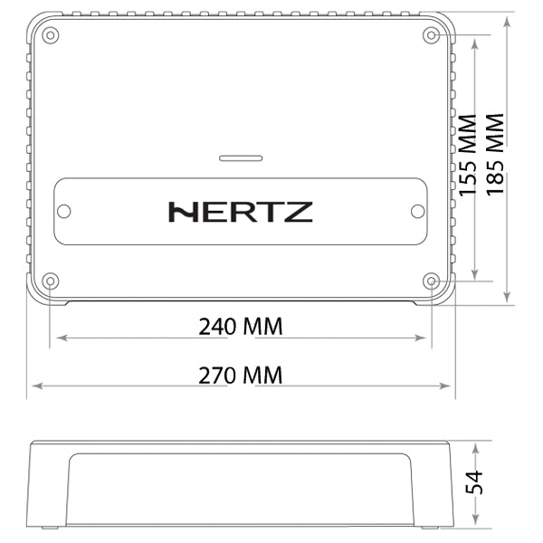 Hertz VENEZIA V5C-MARINE 5 KANALS FORSTÆRK COMP 4x115W+1x550-4