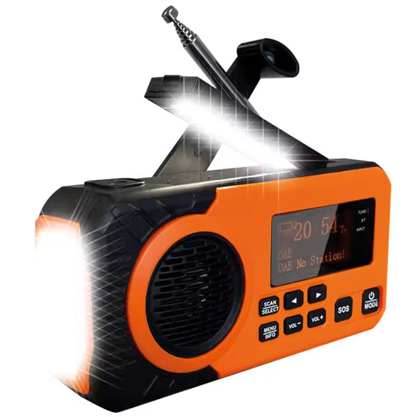 Nødradio med DAB+/FM og solcelle-2