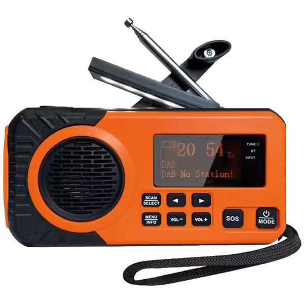 Nødradio med DAB+/FM og solcelle-1