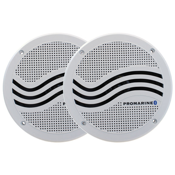Promarine bluetooth højtaler slave hvid sæt 6,5" 150w-1