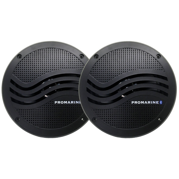 Promarine bluetooth højtaler slave sort sæt 6,5" 150w-1