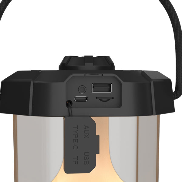 1852 Bordlampe m/bluetooth højttaler, IPX6 vandtæt-3