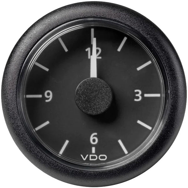 Vdo ur 24v, sort ø52mm-1