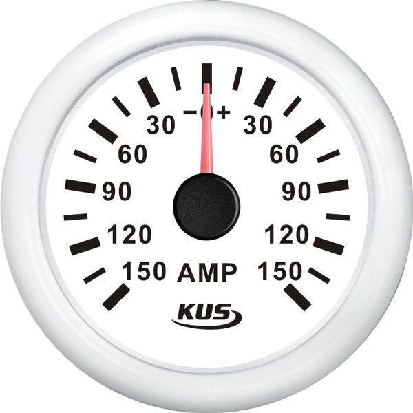 Kus amperemeter hvid, med 150Amp shunt 12/24V-1