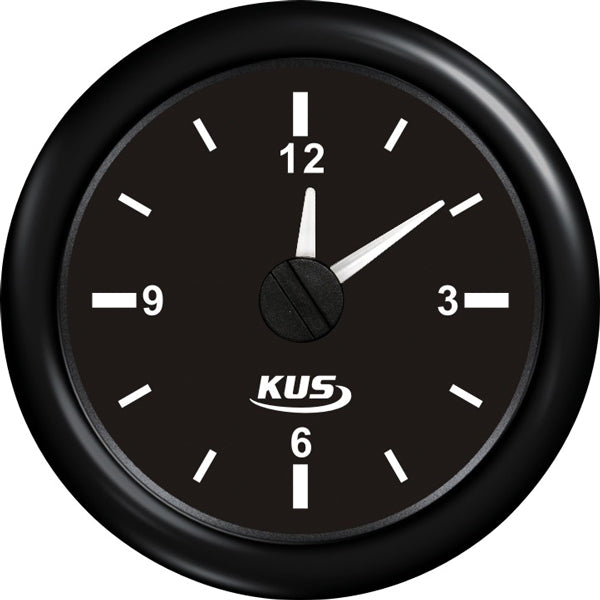 Kus ur, sort, 12/24v-1