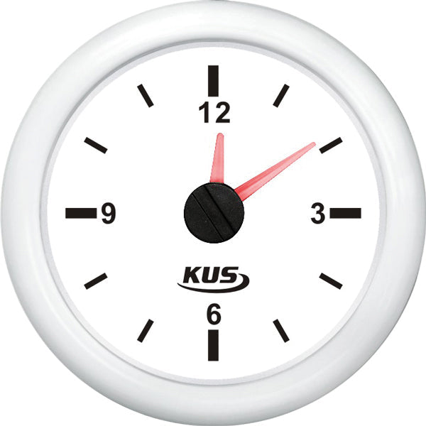 Kus ur, hvid, 12/24v-1