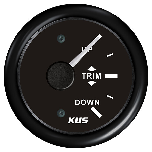 Kus trimindikator, sort 160-10ohm, 12/24v Mercury-1