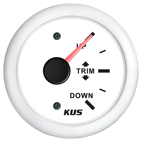 Kus trimindikator, hvid 160-10ohm, 12/24v Mercury-1