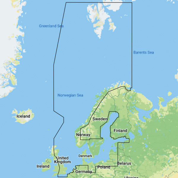 C-map Y050 Discover, Skandinavien til Lowrance,Simrad & B&G-1
