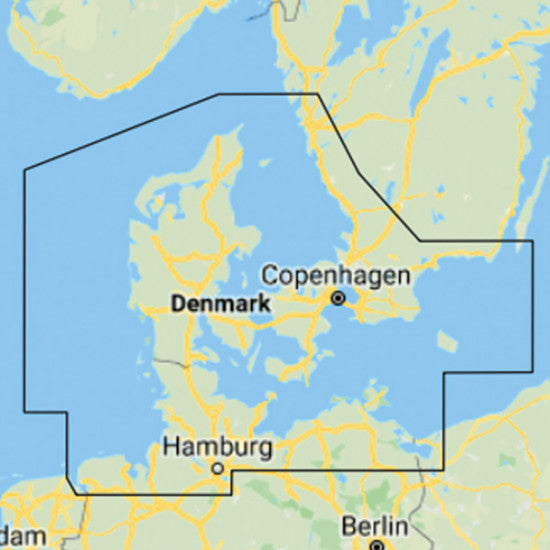 C-Map Y205 Discover, Danmark "kun ved køb af plotter"-1