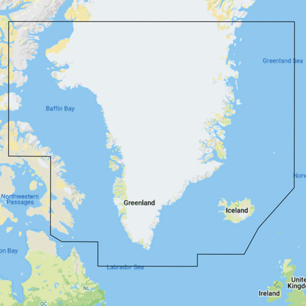 C-Map Y040 Discover, Grønland til Lowrance,Simrad & B&G-1