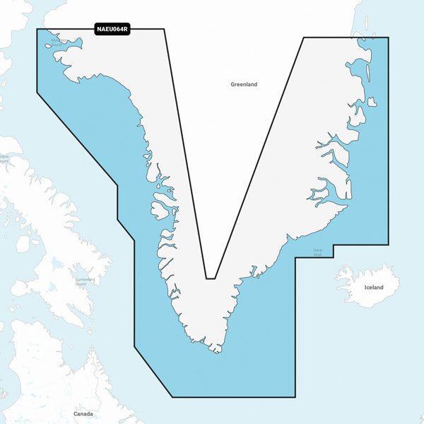 Navionics+ Regular Grønland preloaded sd/msd kort-1