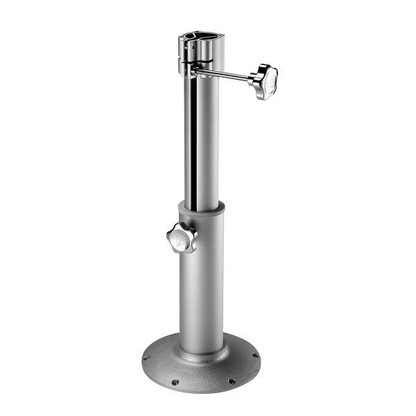 Stolkonsol 40-60cm Ø80mm base Ø220mm 360°-1