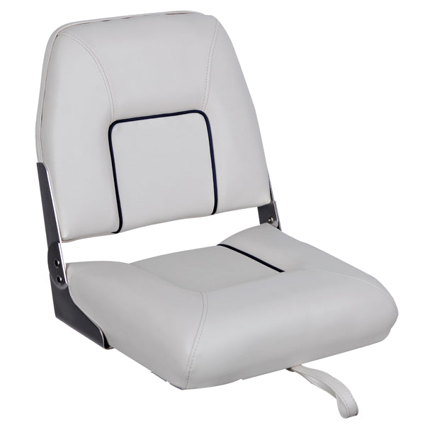 ESM styrestol S40 standard lyse grå med blå bredde 40cm-1
