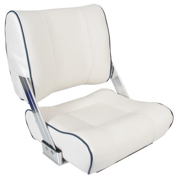 ESM styrestol ST45 lux hvid med blå bredde 42cm-1