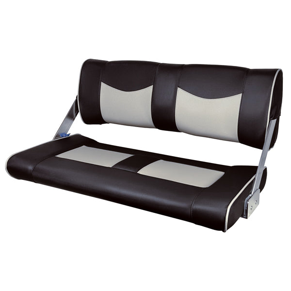 ESM ST90 Dobbelt sofa Lux sort med lysegrå, bredde 90 cm-1