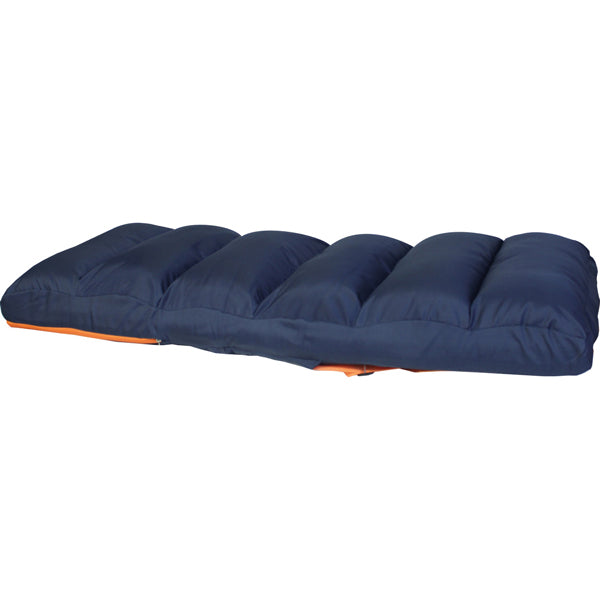 1852 foldesæde Comfy Big, mørkeblå/orange-2