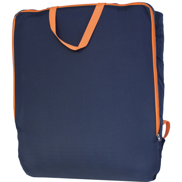 1852 foldesæde Comfy Big, mørkeblå/orange-5