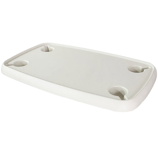 Bord rektangel hvid abs 46x76cm-1
