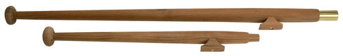 Roca Flagspil i teak 45cm Bøsning 24,6mm-1