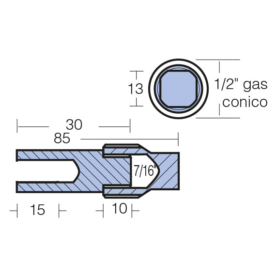 Tecnoseal Volvo motorzink komplet 40/35 x Ø17-2