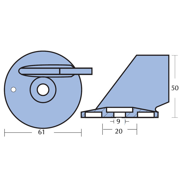 Tecnoseal Suzuki 40-85 2-t/40-60 4-t, Johnson/Evinrude 40-70-2