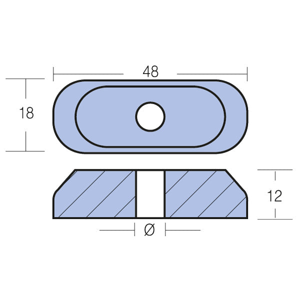 Tecnoseal Zinkanode suzuki/john/evinrude-2