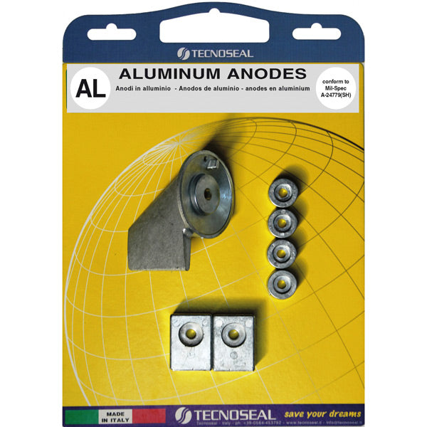 Tecnoseal Alu anode kit til suzuki 40 & 50hk-1