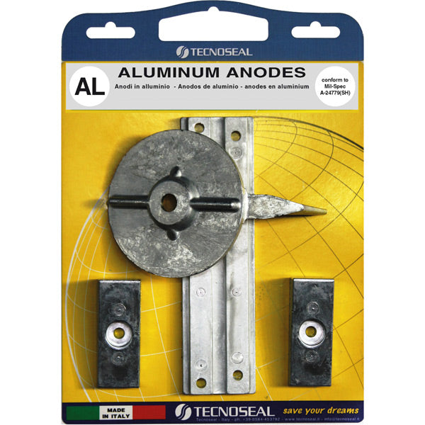 Tecnoseal Alu anode kit til mercury f30-f40-f60-1