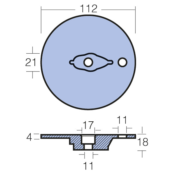 Tecnoseal Zinkanode mercruiser/verado-2