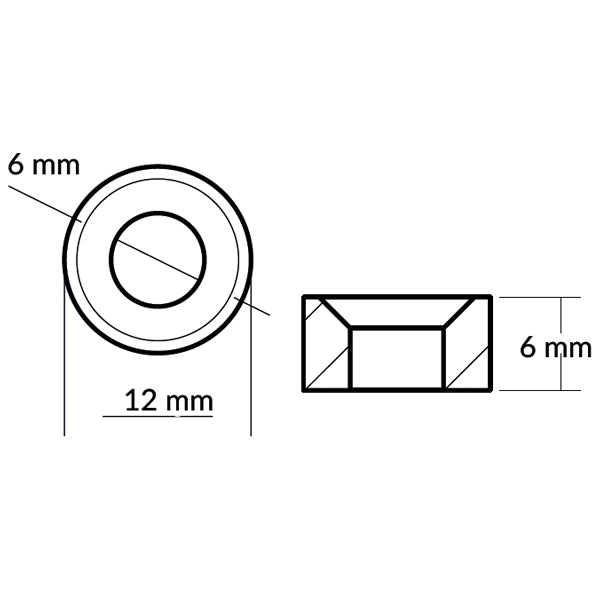 Tecnoseal Zinkanode Yamaha 150hk (63P-11325-21-00)-2