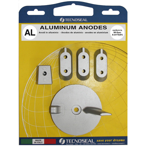 Tecnoseal Alu anode kit til yamaha f40-f60hk-1