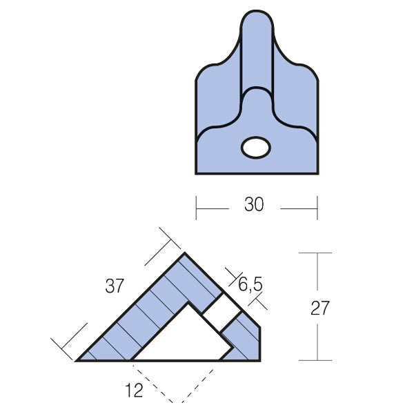 Tecnoseal Zinkanode omc 4 -7,5hk