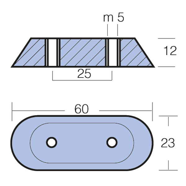 Tecnoseal Zinkanode honda 8-20hk-2