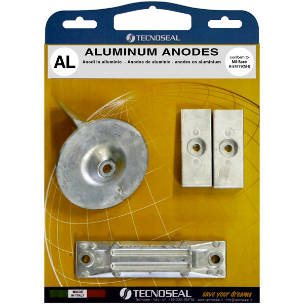 Tecnoseal Alu anode kit til honda 40hk & 50hk-1