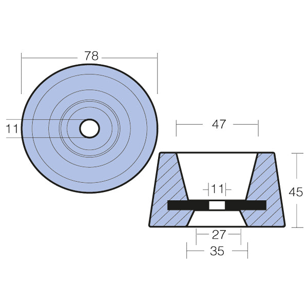 Tecnoseal zinkring til vetus-2